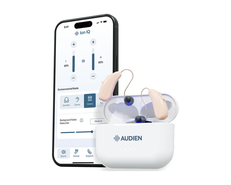 Audien ION IQ hearing aids
