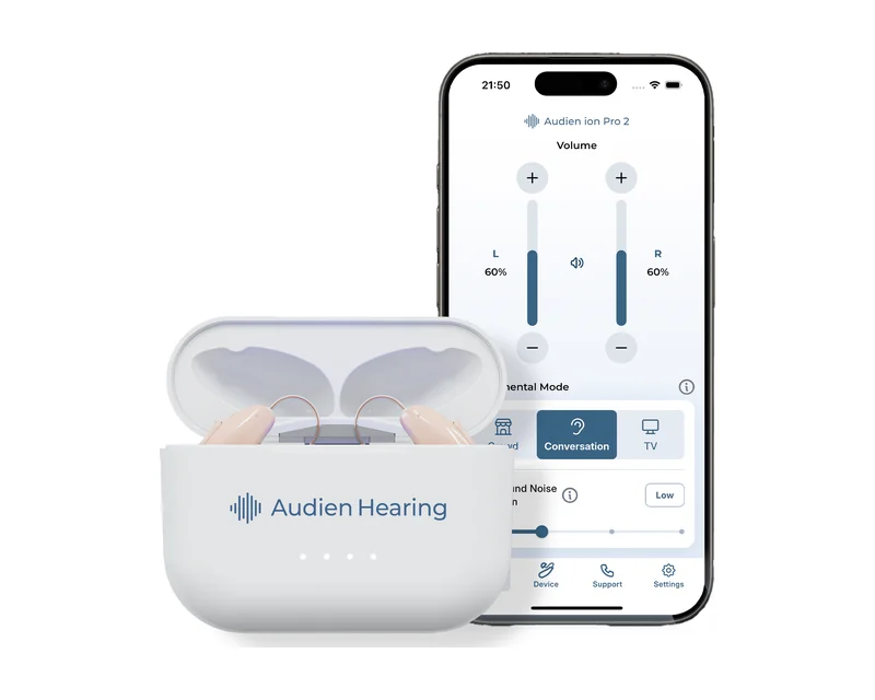 Audien ION Pro 2 hearing aids